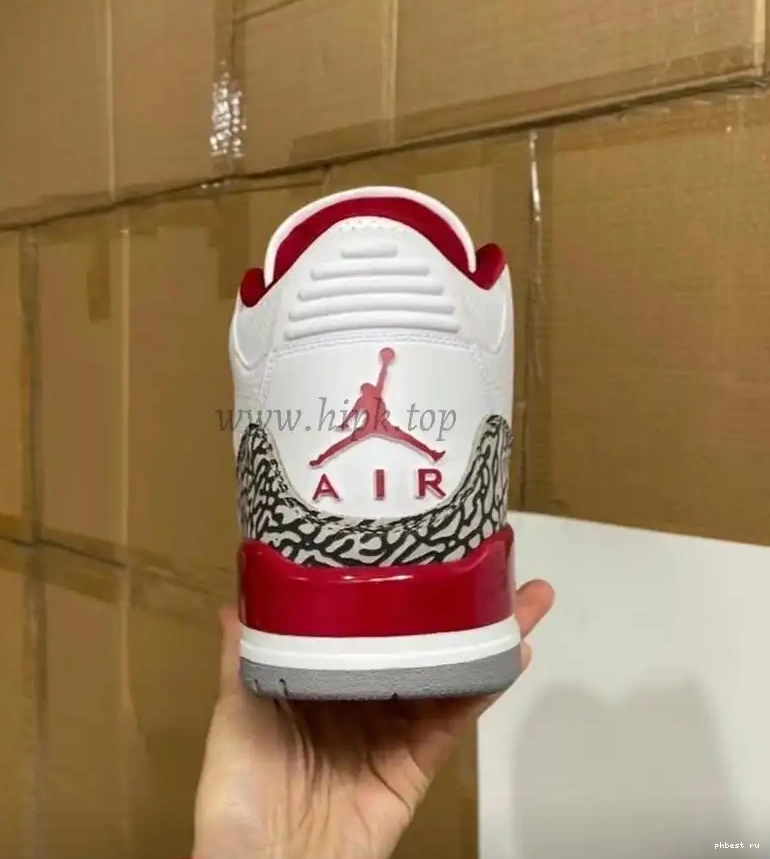 3 ship Pk materials retro air ready retail Red God jordan to Cardinal 0514